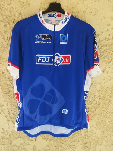 Maillot cycliste fdj - maillot,