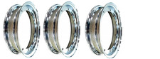 3 ROUES 10" RMS CHROMÉE ROUE 3.50.10 / 3.00.10 VESPA 50 125 PK S XL