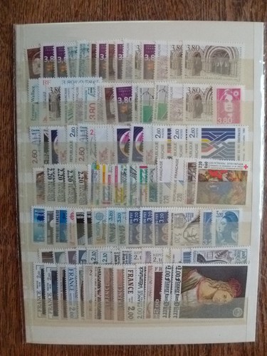 Lot 210 timbres france - de,