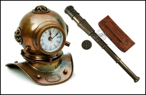 Ancienne horloge casque - , de