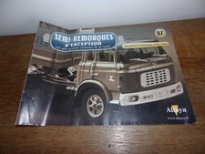 Fascicule Booklet fascículo semi remorque truck trailer Renault R370 Turboleader