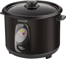 Cuiseur à riz Cuisson vapeur 1 Litre acier inoxydable 400W Noir