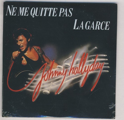 Johnny hallyday cd single - hallyday,