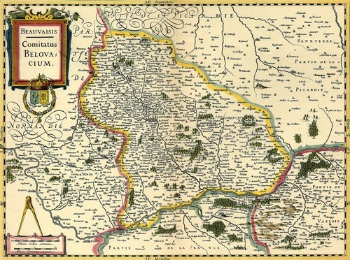 Reproduction carte ancienne - ,