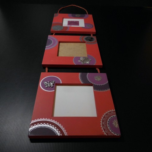 Cadre triptyque vintage - cadre, art
