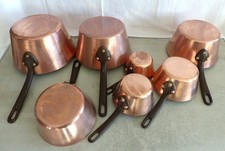 7 Casseroles Windsor Cuivre