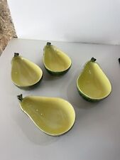 4 coupelles Ramequins Style barbotine Forme Avocat Déco Apéro Avocado Collection