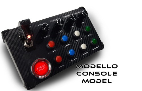 Button box console sim - console,