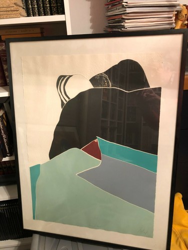 Lithographie gilou brillant - lithographie,