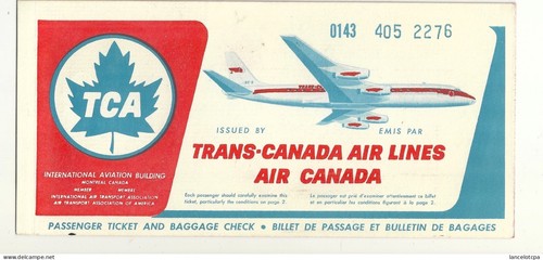 Billet avion air canada - d'avion,
