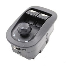 Bouton Lève-Vitre Avant G + Rétroviseur Pour Peugeot 206 306 Citroën Jumpy