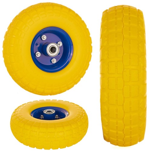 Roue chariot main pu - de,