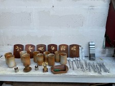 lot de couverts Guy Degrenne et de verres et ...