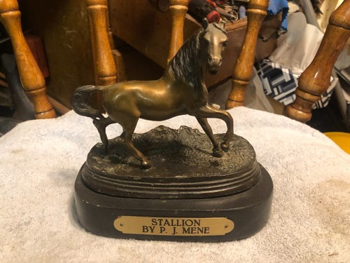 Vintage large stallion signed - large,