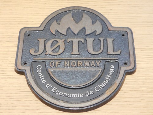 Vintage plaque fonte - fonte, centre