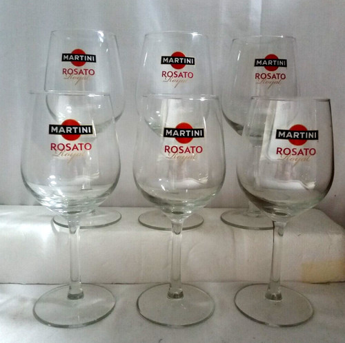 Lot verres apéritif martini - 6,