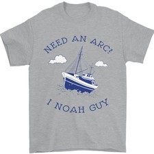 Need An Arc ? I Noah Mec Drôle Athée T-Shirt 100% Coton
