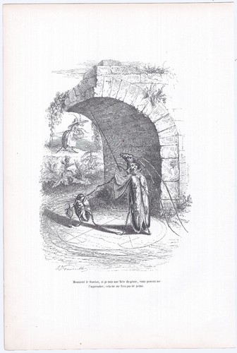 Animaux savants granville - savants, 1842
