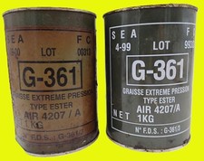 LOT DE 2 POT DE GRAISSE
