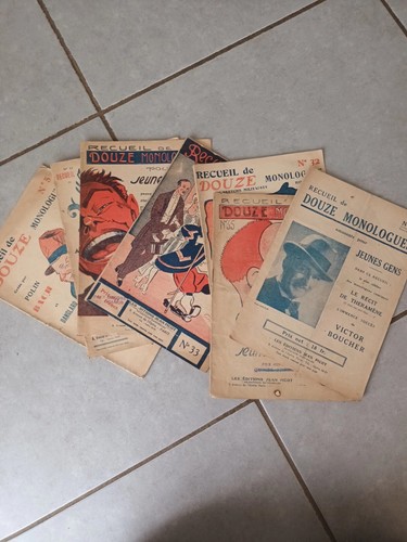 Lot revues anciennes recueil - lot,
