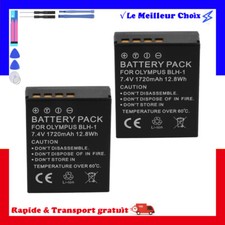 2x Batterie 1720mAh type BLH-1