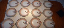 12 Assiettes plates zoomorphes