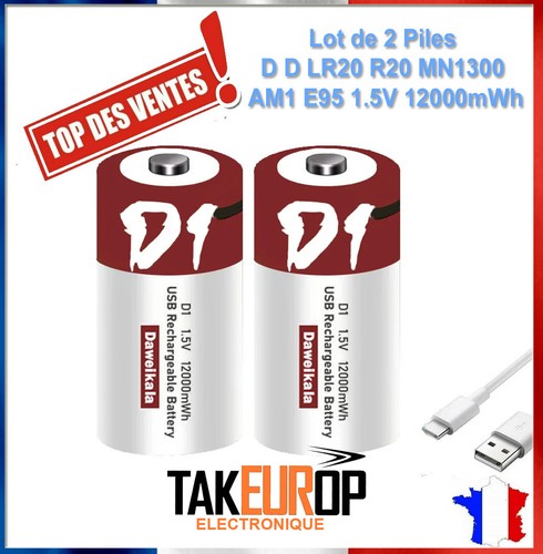 Lot piles rechargeable - lot,