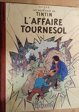 TINTIN L'affaire Tournesol - Hergé - 1956 - édition originale ( couleur )
