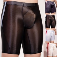 Short short sexy lingerie haut stretch nylon sexy lisse boxer couleur unie