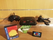 CONSOLE MEGADRIVE 2 PAL - 1 MANETTE -  2 jeux -