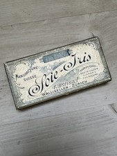 Fil Bleu Soie Iris Fabrication Swiss Dans Boîte D’origine Ancienne