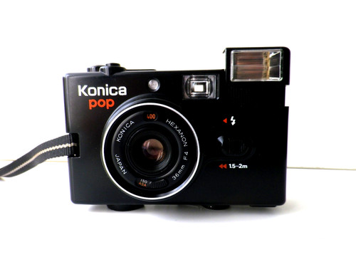 Appareil photo konica pop noir - photo,