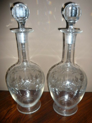 Carafes baccarat louis - carafes, baccarat/st