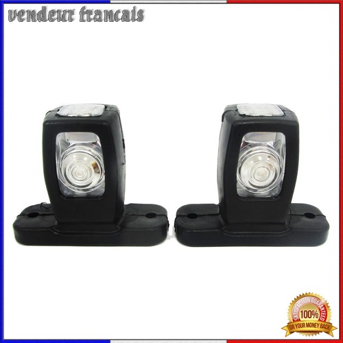 2x12 24v led - rouge, blanc