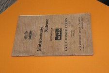 (229A) Livret d'instructions