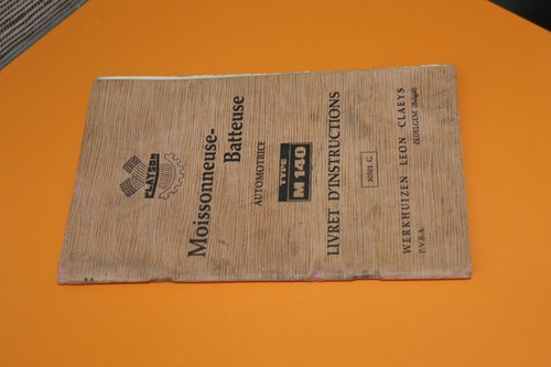 Livret instructions - (229a), d'instructions