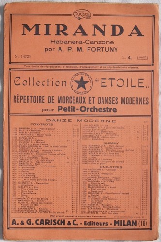 Fortuny miranda 1923 musique - fortuny,