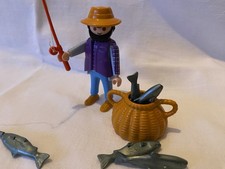 Playmobil Pêcheur Panier