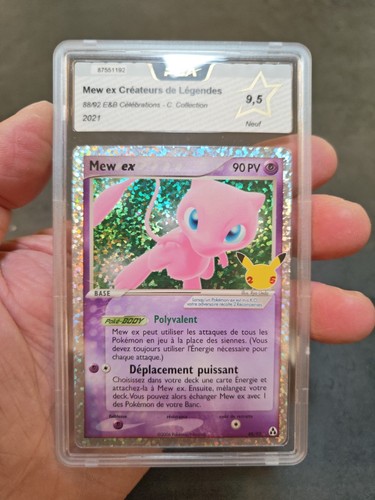 Carte pokémon mew - carte,