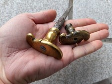 Ancienne Poignée de Porte /Fenêtre, Carré 7mm et 6 mm