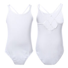 Filles Justaucorps de Danse Ballet Gymnastique Classique à Bretelles 3-14 Ans