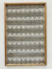 Cadre fer forgé du Maroc, ancienne grille de Riad 176cmx115cm