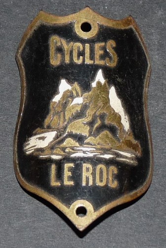 Plaque velo 1910 1950 - plaque, cycles