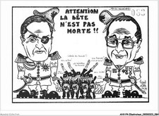 AHVP4-0345 - ILLUSTRATEUR - attention de la bête n'est pas morte