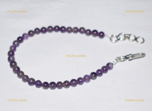 Bracelet perles améthyste - perles,