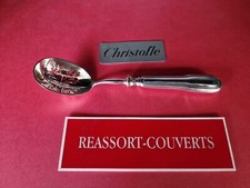 SAUPOUDREUSE CHINON 19 CM CHRISTOFLE BEL ÉTAT MÉTAL ARGENTÉ ;