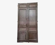 paire de portes de placard  en chêne 