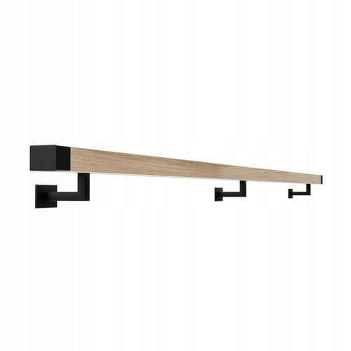 Main courante led bois avec - courante,