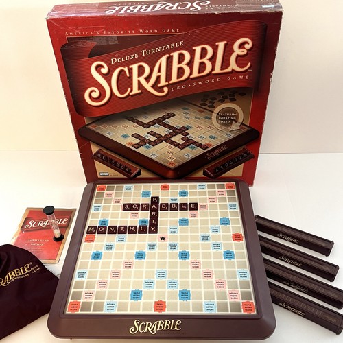 Scrabble deluxe turntable - scrabble,