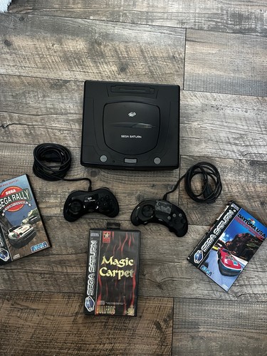 Console sega saturn noire - saturn,